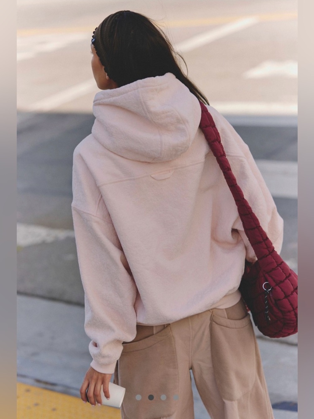 Free People Flocked Hoodie - Picture 2 of 5